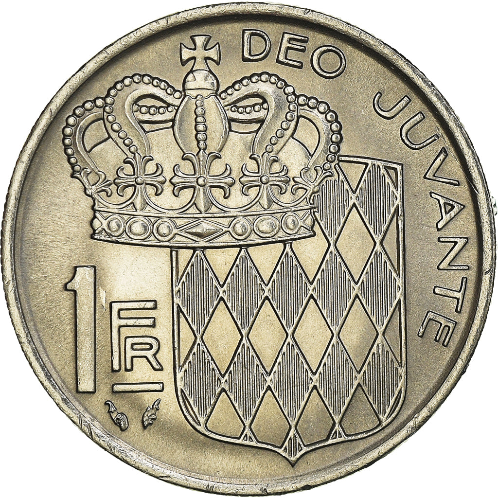 Monnaie, Monaco, Rainier III, Franc, 1976, SPL, Nickel, Gadoury:MC 150, KM:140