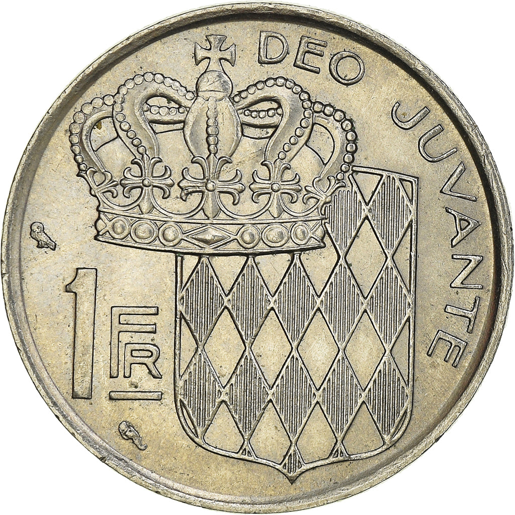 Munten, Monaco, Rainier III, Franc, 1974, PR, Nickel, KM:140, Gadoury:150