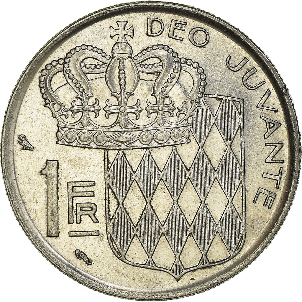 Monnaie, Monaco, Rainier III, Franc, 1960, SUP+, Nickel, Gadoury:150, KM:140