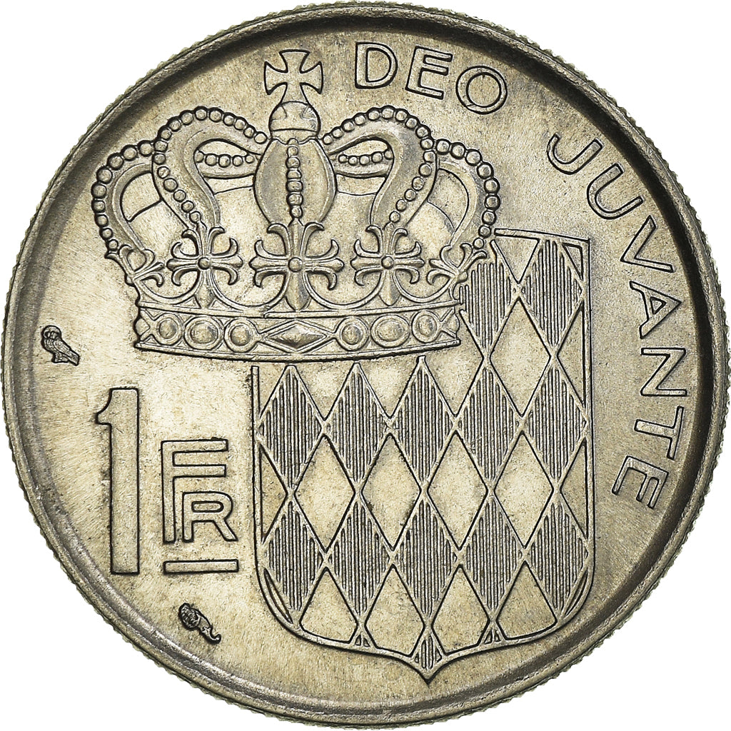 Monnaie, Monaco, Rainier III, Franc, 1960, SUP+, Nickel, Gadoury:150, KM:140