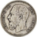 Coin, Belgium, Leopold II, 5 Francs, 5 Frank, 1870, Brussels, VF(30-35), Silver