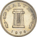 Coin, Malta, 5 Cents, 1976, British Royal Mint, MS(60-62), Copper-nickel, KM:10