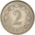 Münze, Malta, 2 Cents, 1982, British Royal Mint, UNZ, Kupfer-Nickel, KM:9