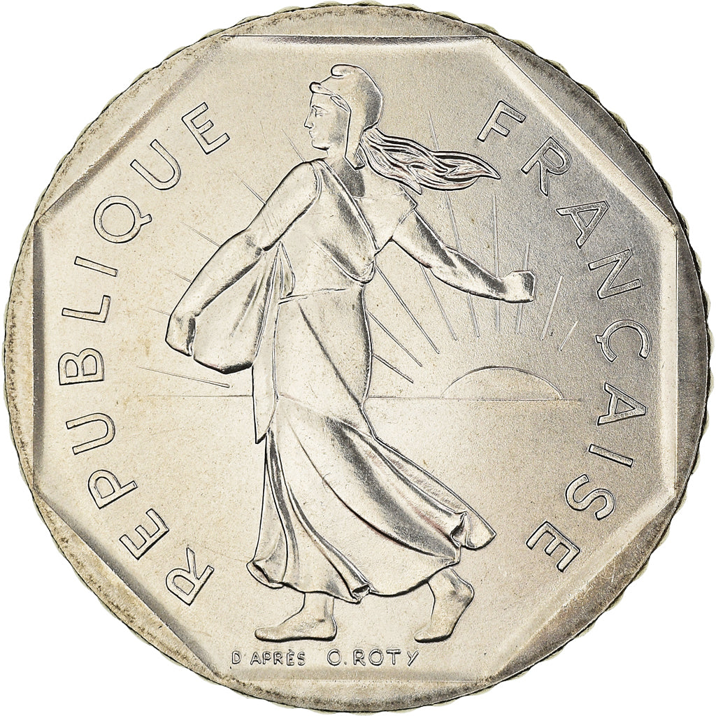 Coin, France, Semeuse, 2 Francs, 1985, Paris, MS(65-70), Nickel, KM:942.1