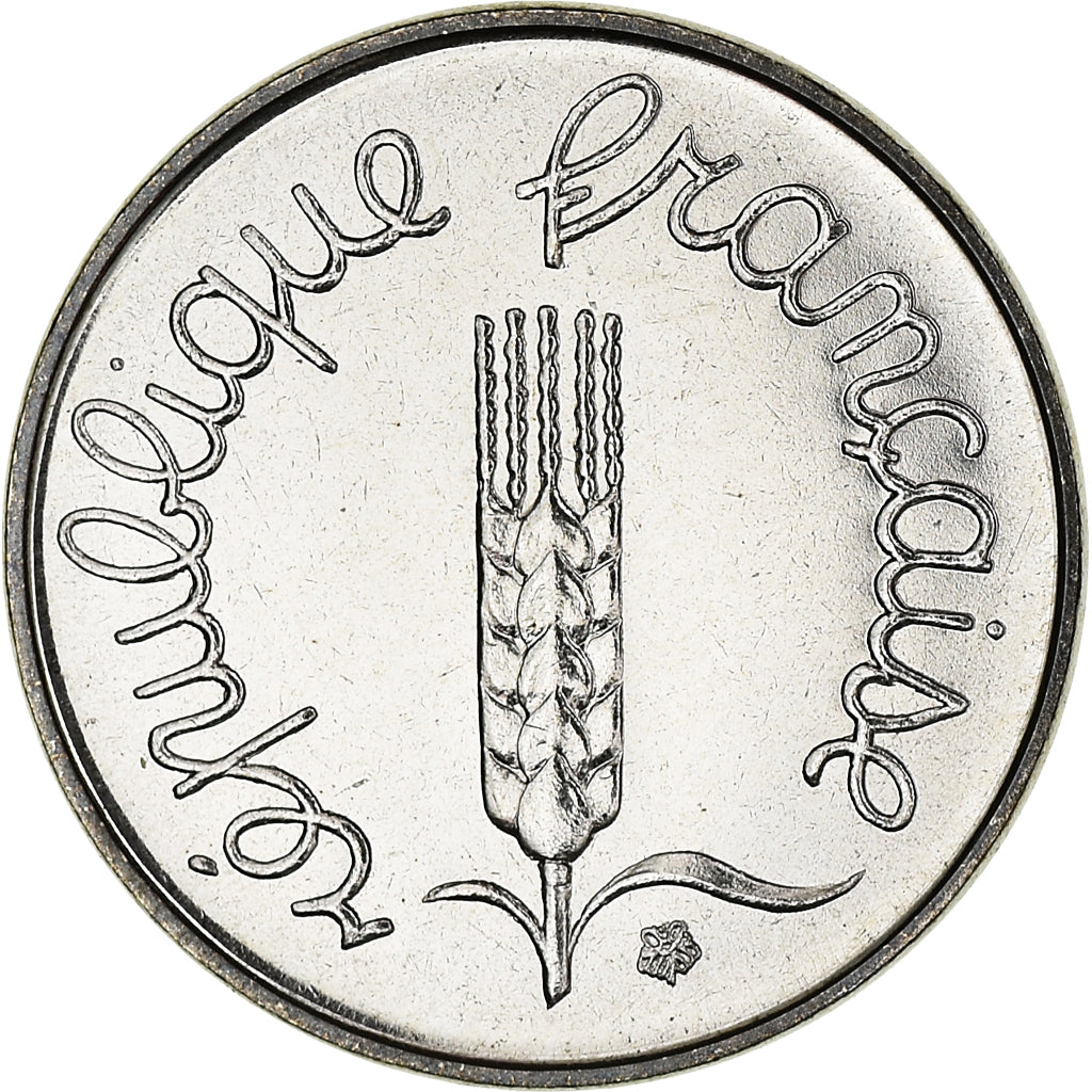 Coin, France, Épi, Centime, 1985, Paris, MS(65-70), Stainless Steel, KM:928