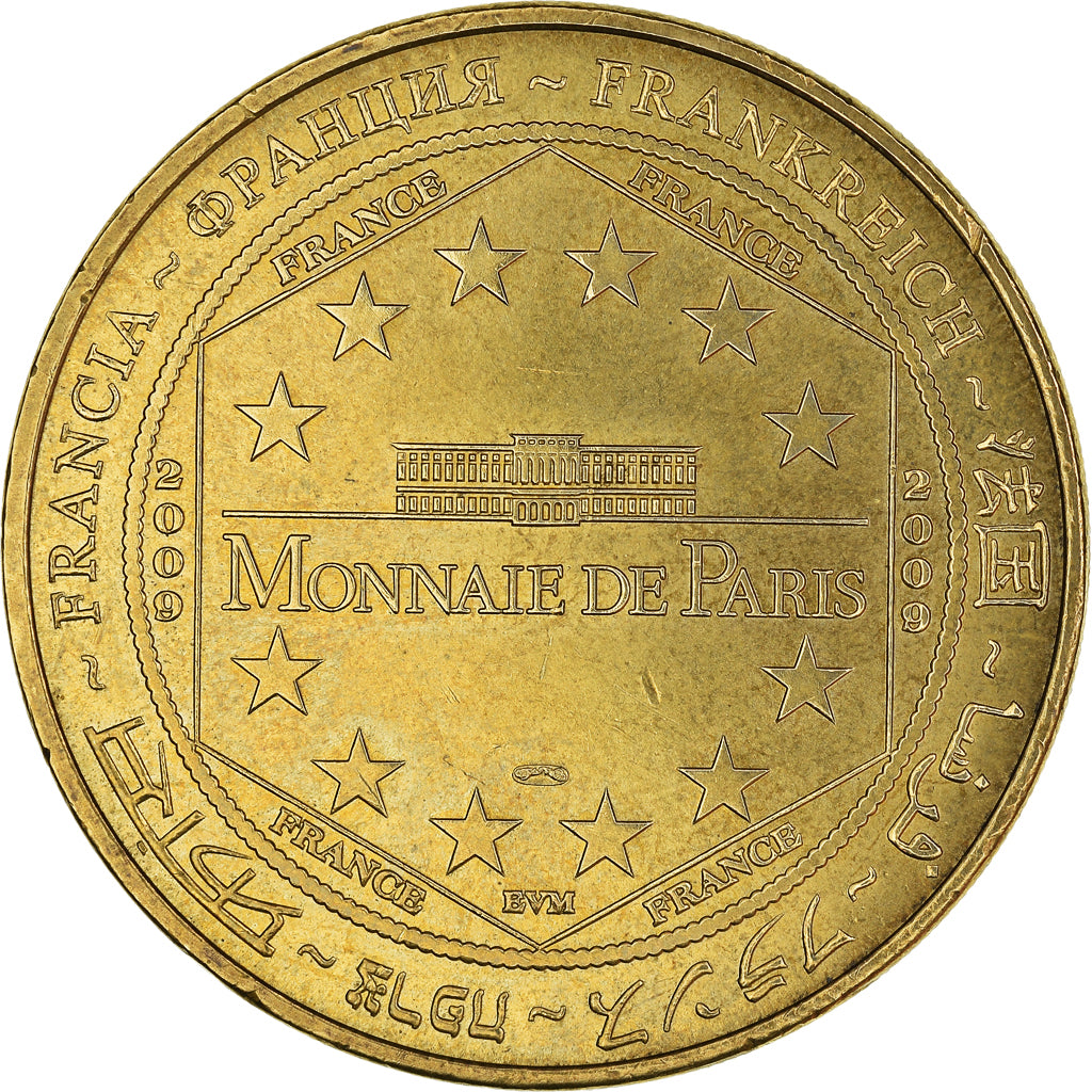 Francja, Token, Żeton turystyczny, 50/ Abbaye du Mont-Saint-Michel, Sztuka i