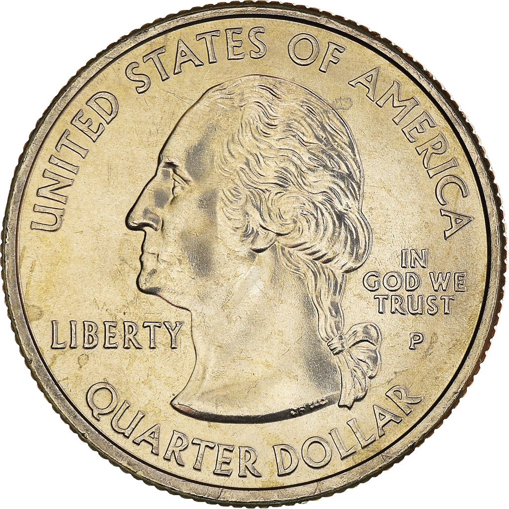 Coin, United States, Quarter, 2008, U.S. Mint, Philadelphia, Hawaii 1959