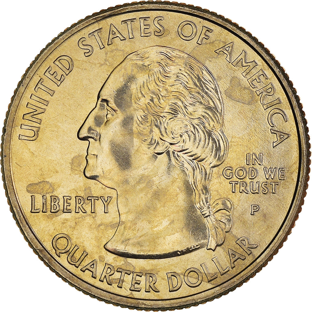 Coin, United States, Quarter, 2008, U.S. Mint, Philadelphia, Hawaii 1959