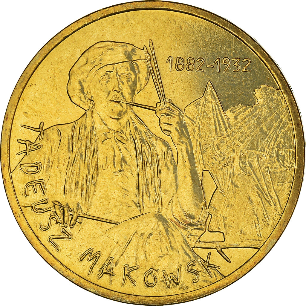 Monnaie, Pologne, 2 Zlote, 2005, Warsaw, SUP+, Laiton, KM:541