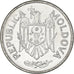 Coin, Moldova, 10 Bani, 1996, MS(63), Aluminum, KM:7