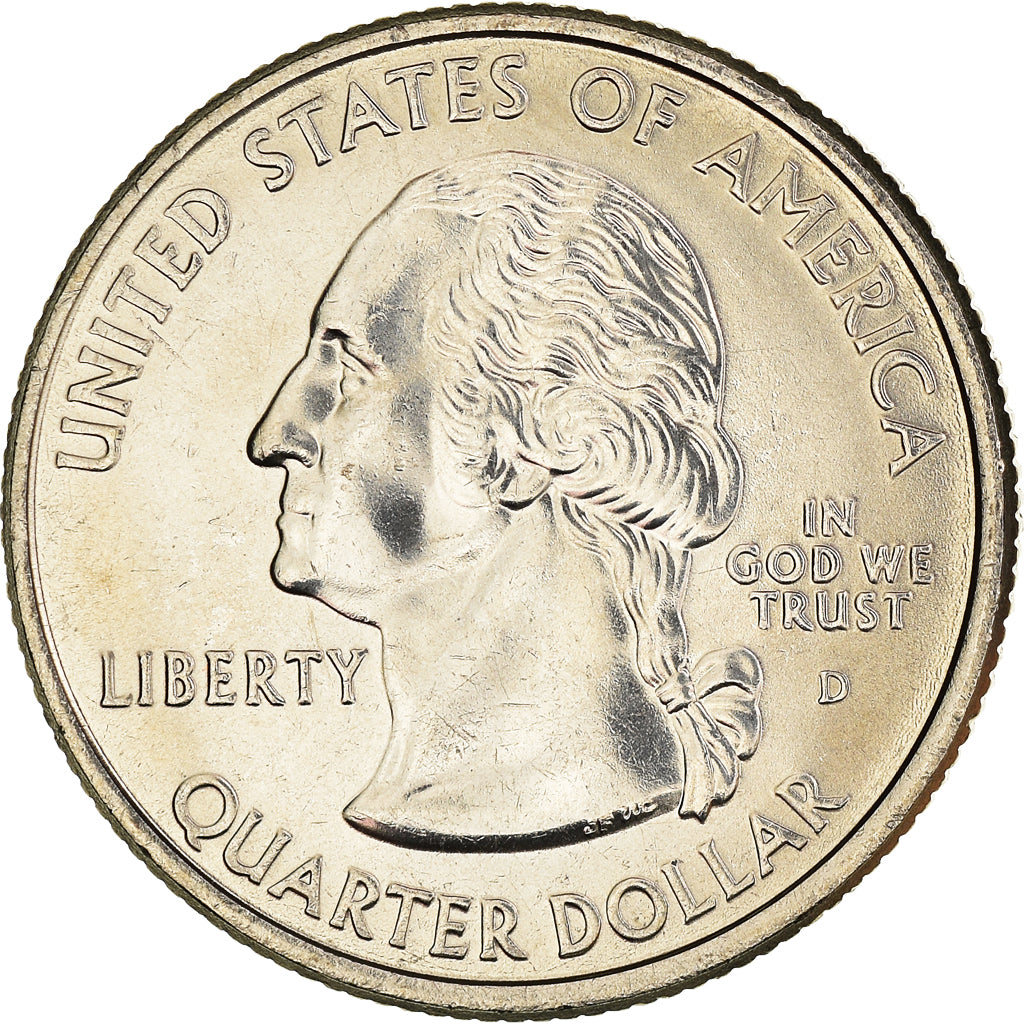Münze, Vereinigte Staaten, Quarter, 2007, U.S. Mint, Denver, Montana 1887, UNZ