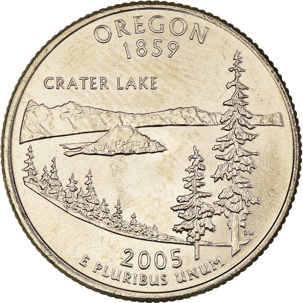 Coin, United States, Quarter, 2005, U.S. Mint, Denver, Oregon 1859, MS(63)