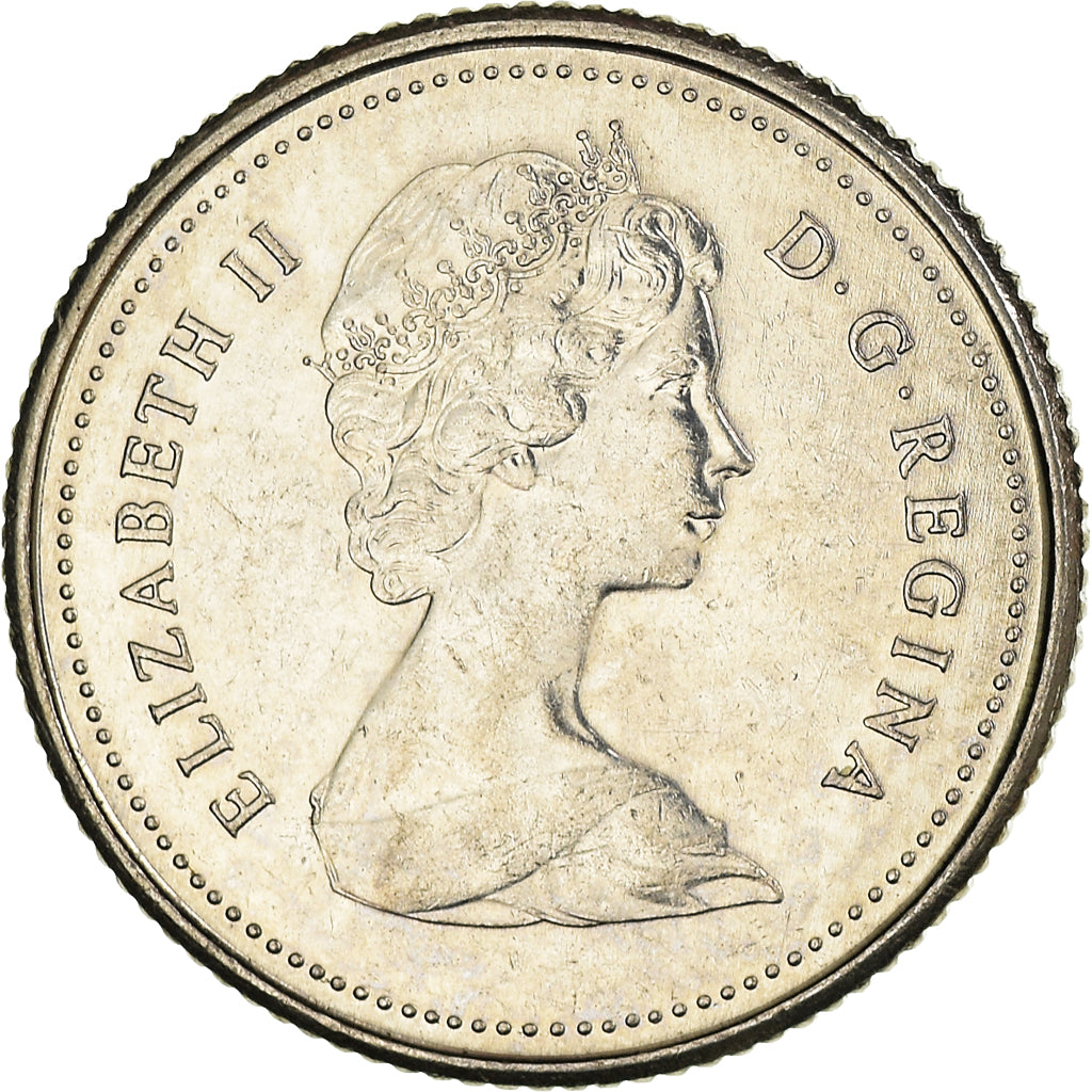 Coin, Canada, Elizabeth II, 10 Cents, 1983, Royal Canadian Mint, Ottawa