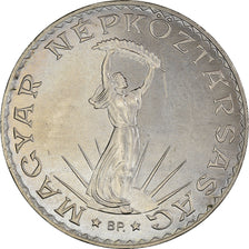 Coin, Hungary, 10 Forint, 1976, AU(50-53), Nickel, KM:595