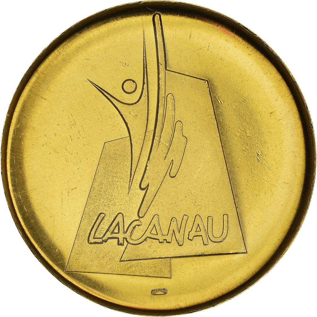 France, Token, Touristic token, Lacanau 1906 - 2006, 2006, MS(63), Cupronickel