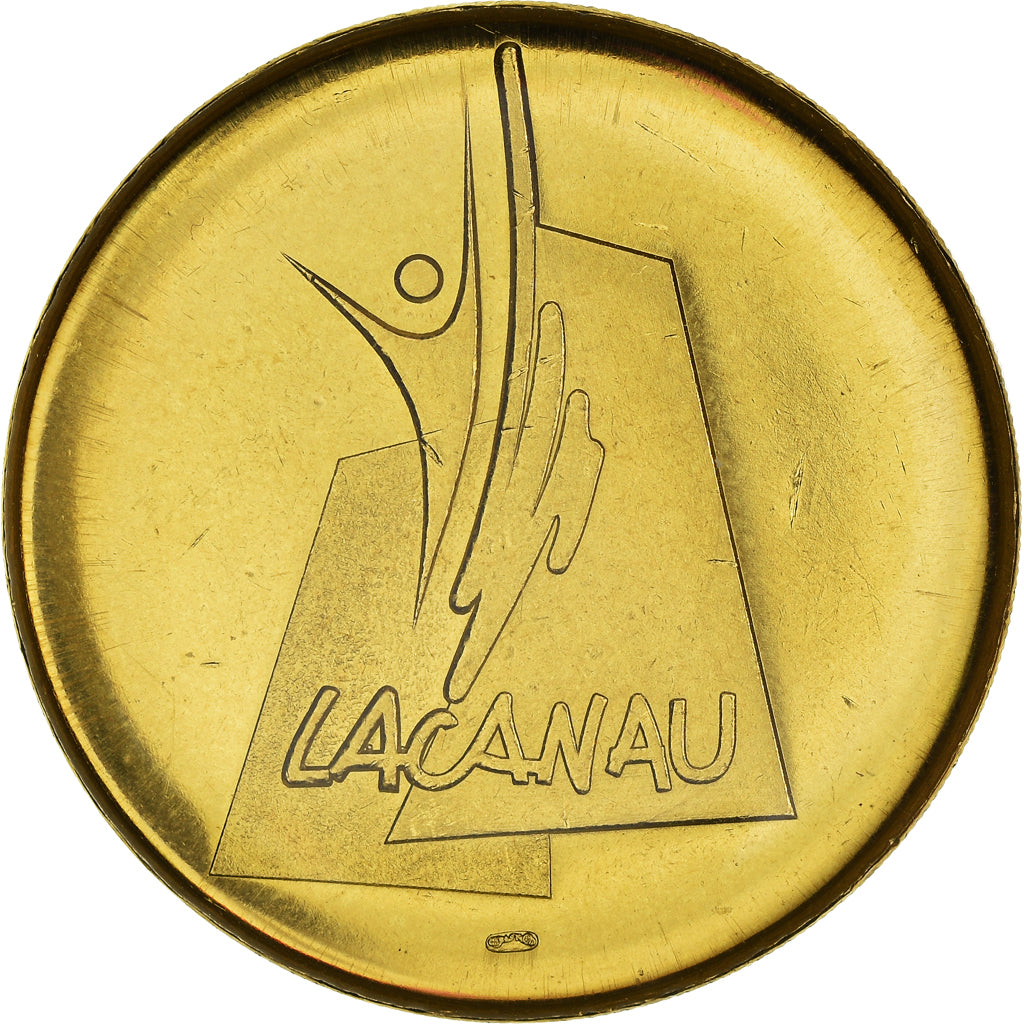 France, Token, Touristic token, Lacanau 1906 - 2006, 2006, MS(63), Cupronickel