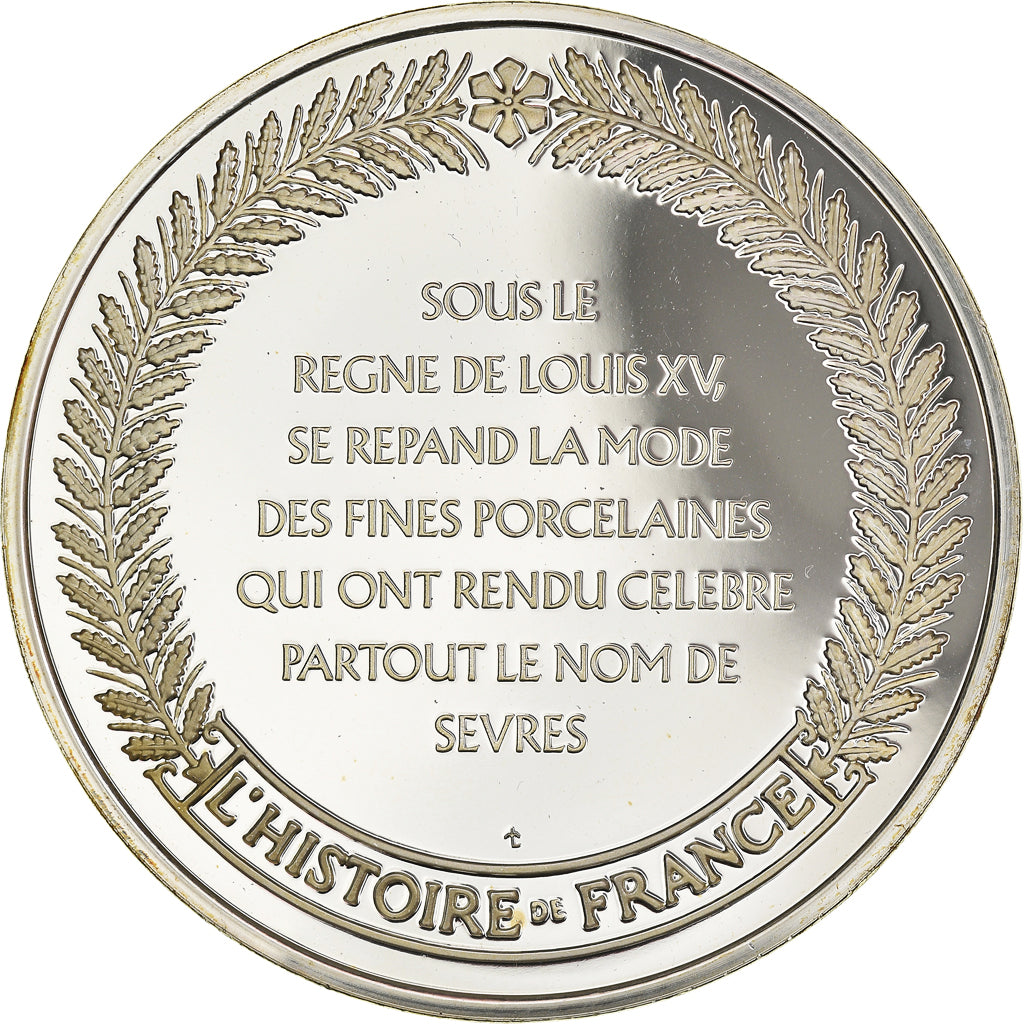 France, Médaille, French Fifth Republic, History, Manufacture de Sevres 1763