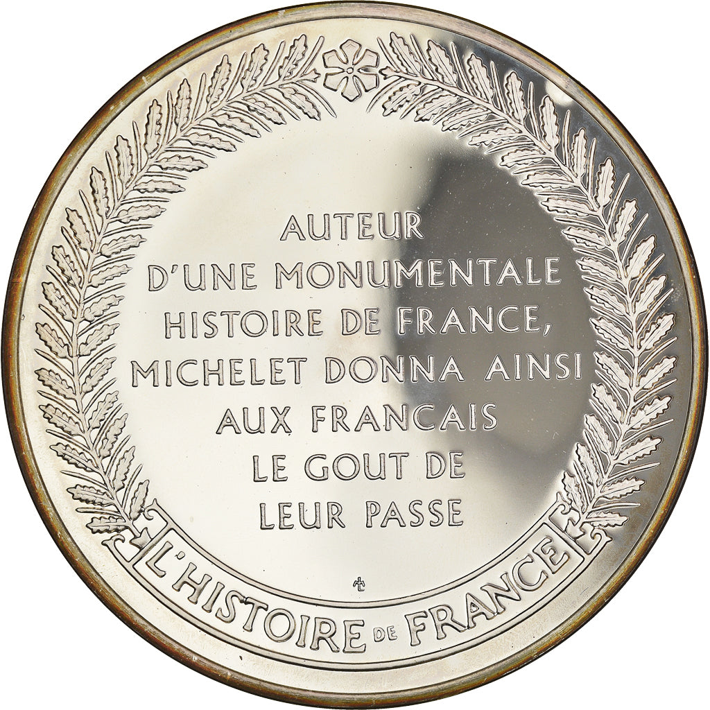 France, Medal, French Fifth Republic, Michelet le plus grand historien du XIX
