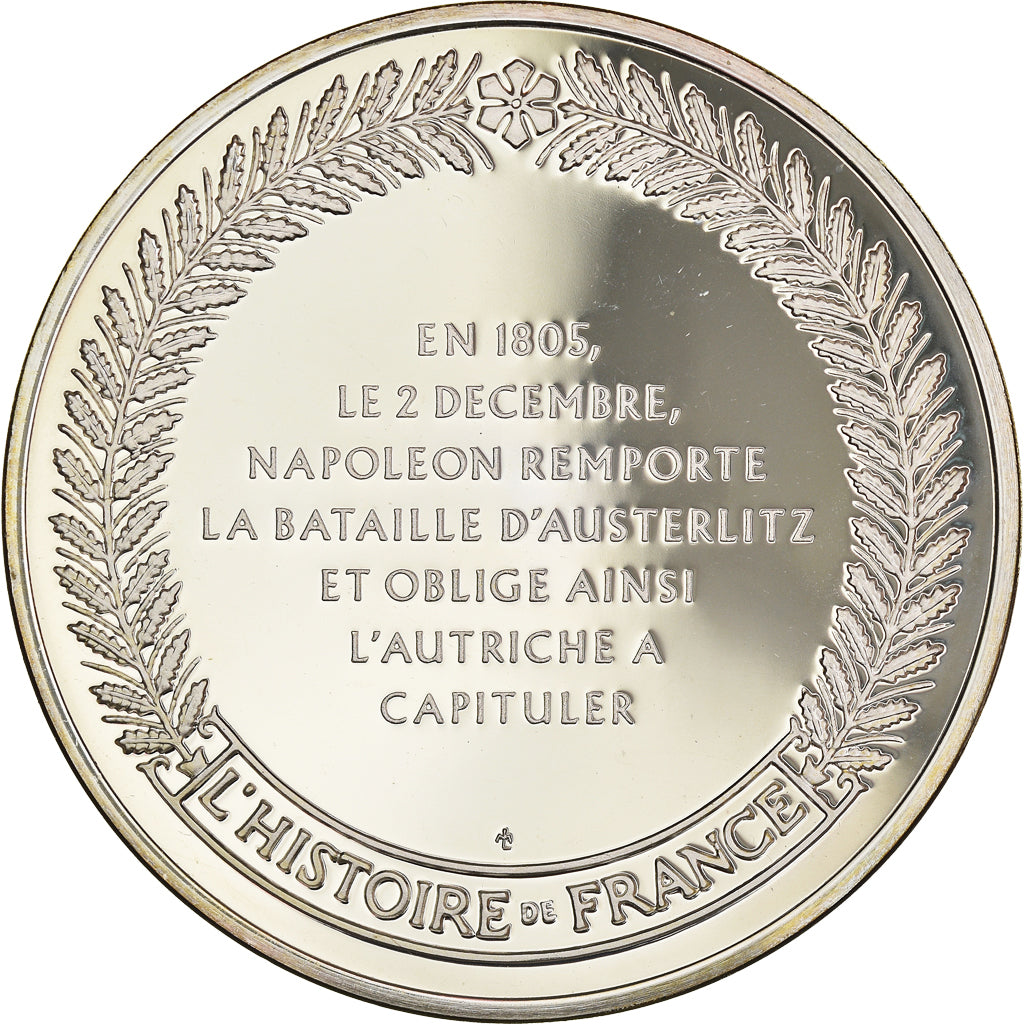 France, Medal, First French Empire, Le soleil d'Austerlitz brille sur l'Europe
