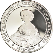 France, Medal, Eugénie impératrice, ame d'une cour brillante 1826 - 1920
