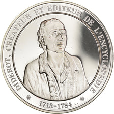 França, Medal, Quinta República Francesa, Diderot, créateur et éditeur de