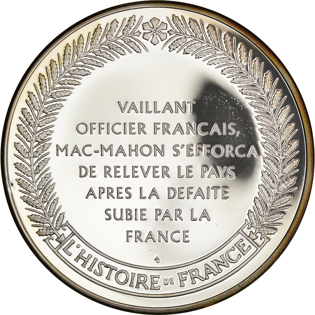 France, Medal, Mac-Mahon président de la république 1808 - 1893, MS(65-70)