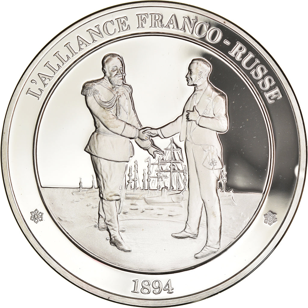 Francia, medaglia, French Fifth Republic, L'alliance Franco-Russe 1894, History