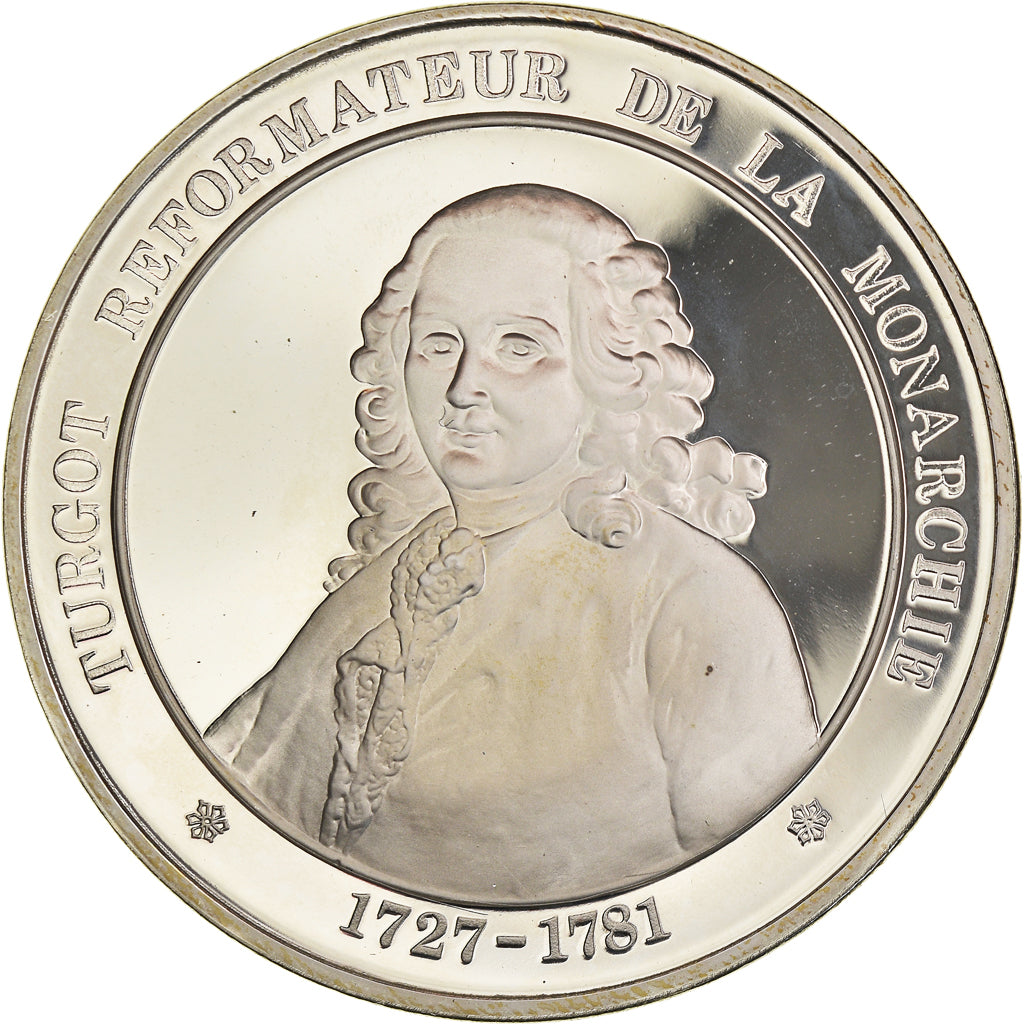 France, Médaille, French Fifth Republic, Turgot réformateur de la Monarchie