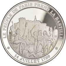 Francia, medaglia, French Fifth Republic, La peuple de Paris prend la Bastille