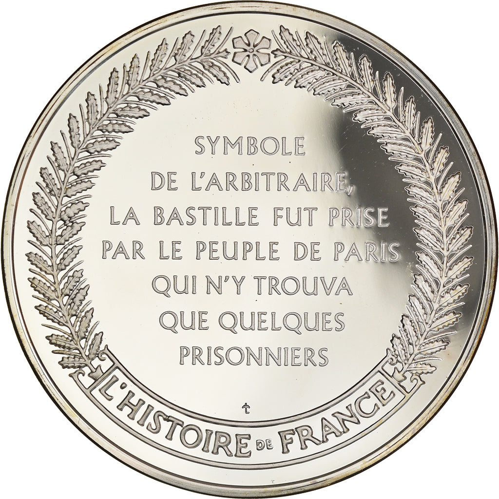 Francia, medaglia, French Fifth Republic, La peuple de Paris prend la Bastille