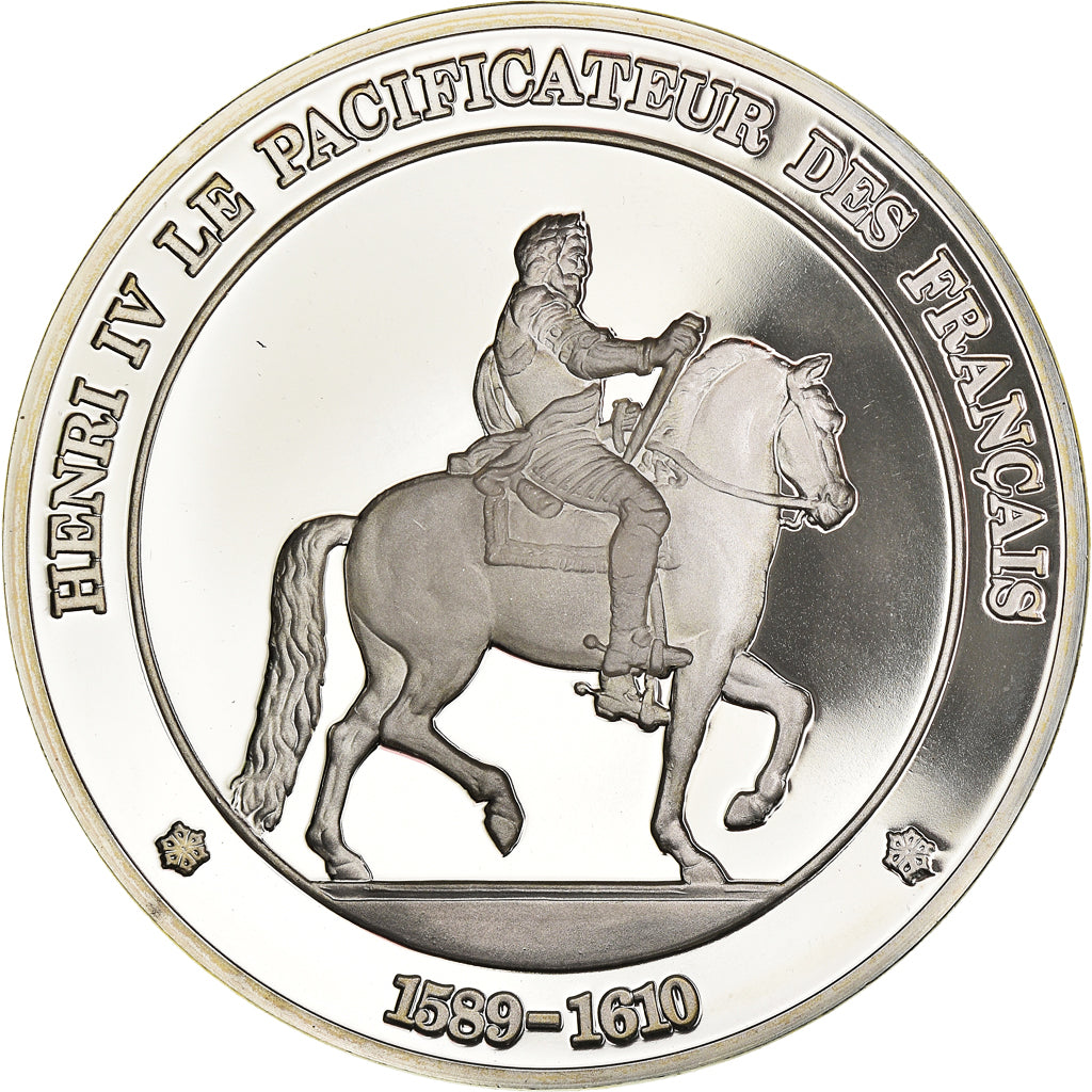 France, Médaille, Henri IV, Pacificateur des Français., FDC, Argent