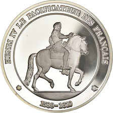 France, Médaille, Henri IV, Pacificateur des Français., FDC, Argent