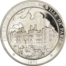 Frankreich, Medaille, Troisième République, Incendie de l'Hôtel de Ville de
