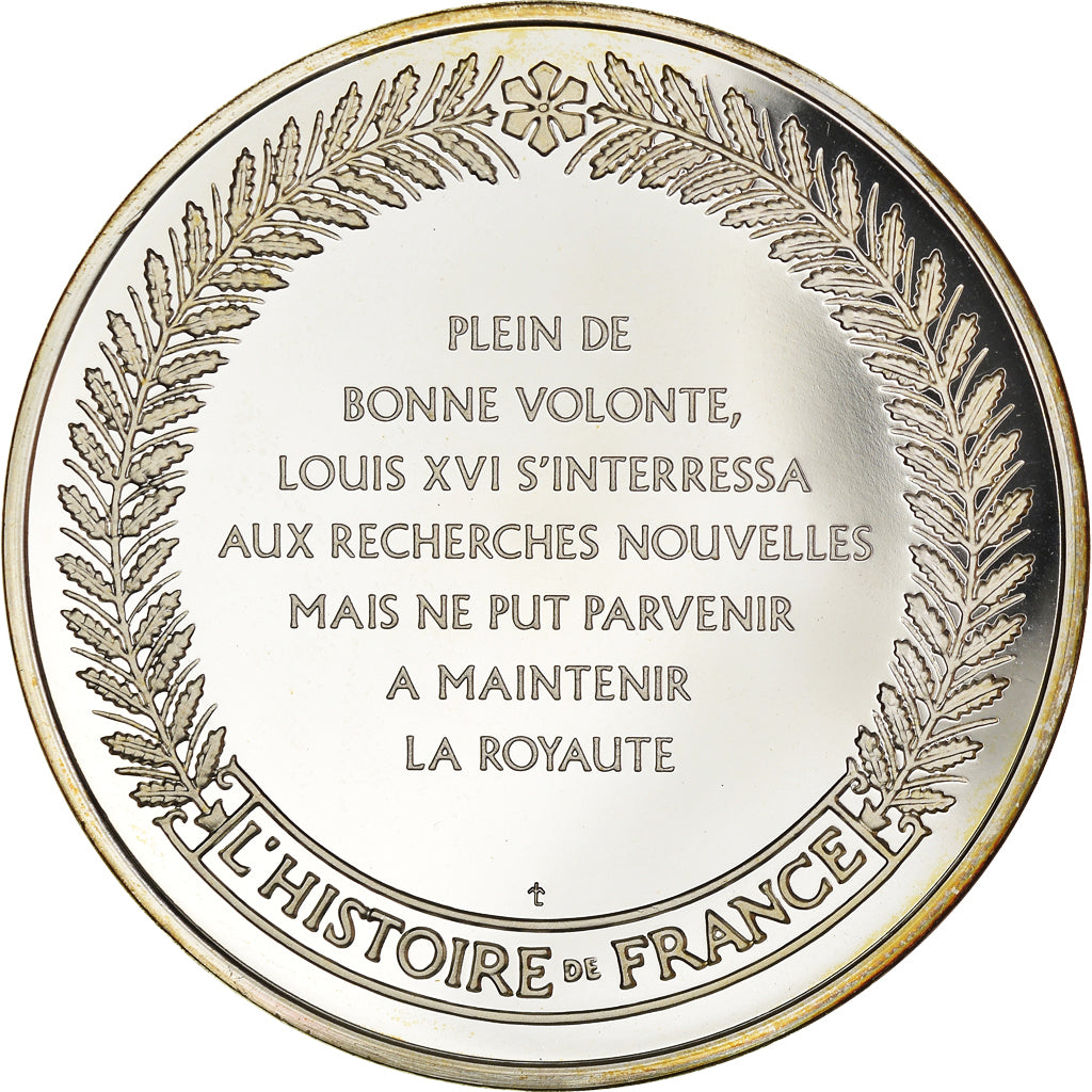 Frankrijk, Medaille, French Fifth Republic, Louis XVI roi de France, il fut