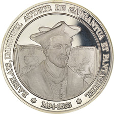 Frankrijk, Medaille, French Fifth Republic, Rabelais, immortel auteur de