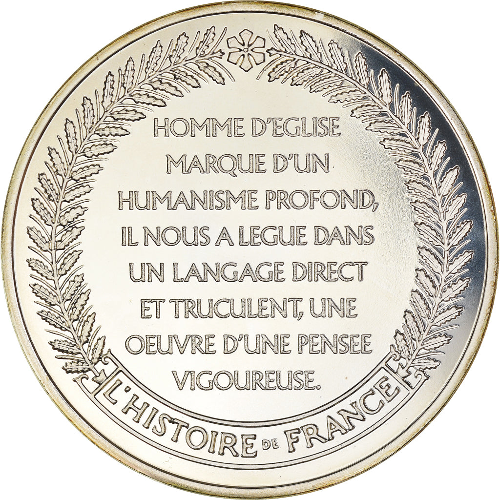 Frankrijk, Medaille, French Fifth Republic, Rabelais, immortel auteur de