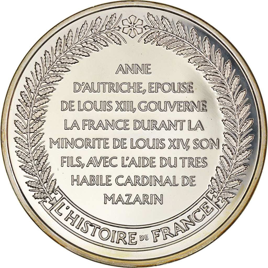 France, Médaille, French Fifth Republic, Anne d'Autriche reine et régente de