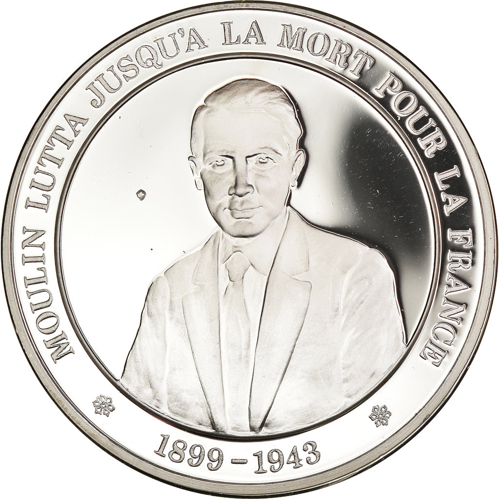 Frankrijk, Medaille, Jean Moulin lutta jusqu'à la Mort pour la France, FDC
