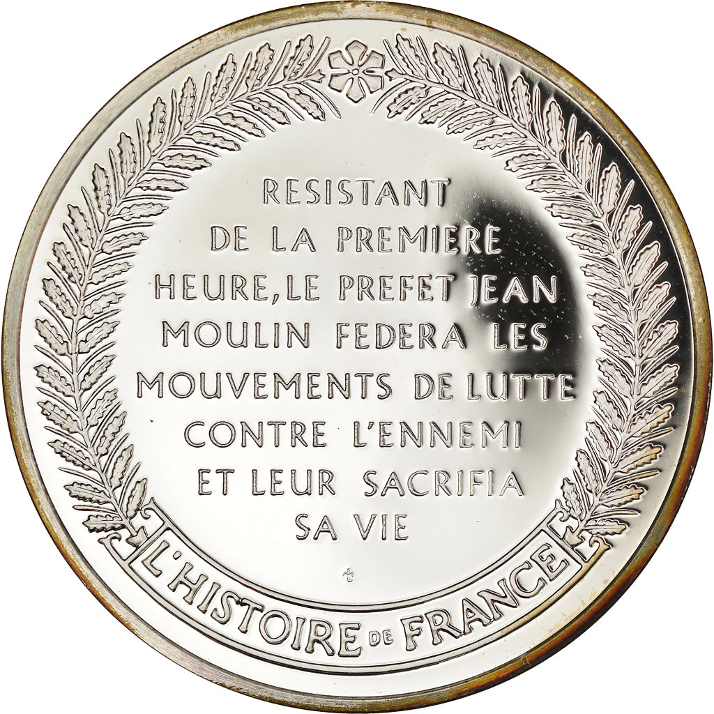 Frankrijk, Medaille, Jean Moulin lutta jusqu'à la Mort pour la France, FDC