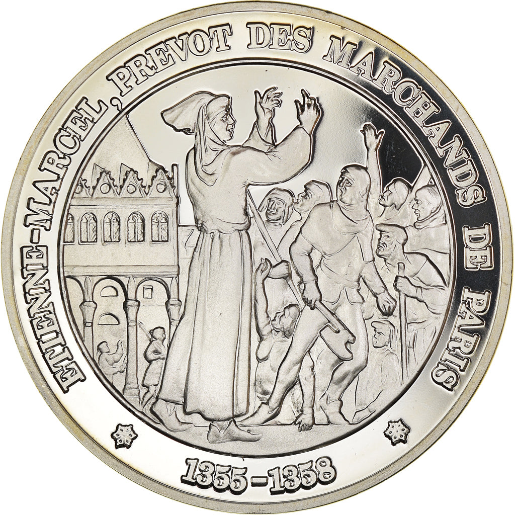 France, Medal, Etienne-Marcel, Prévot des Marchands de Paris, History