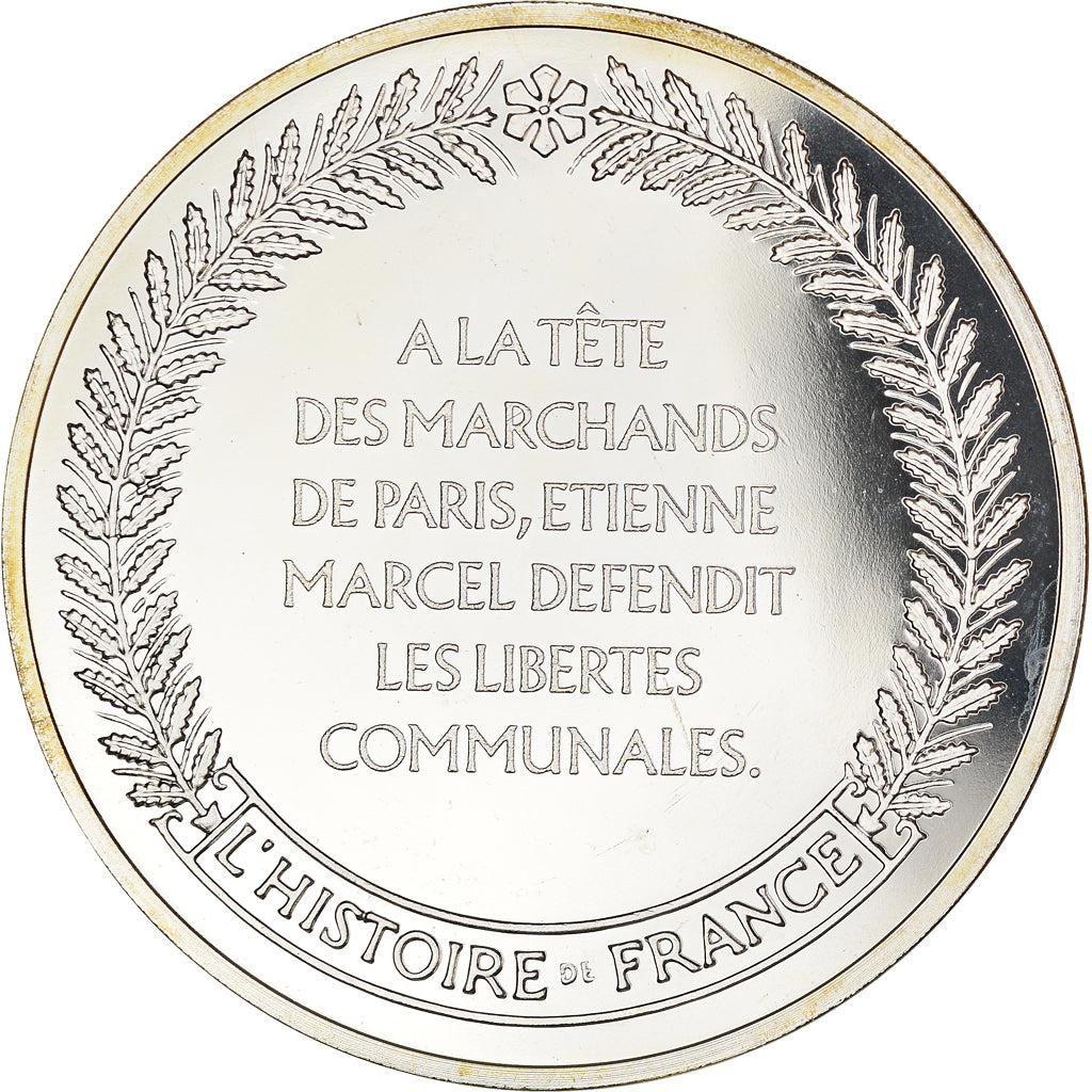 France, Medal, Etienne-Marcel, Prévot des Marchands de Paris, History