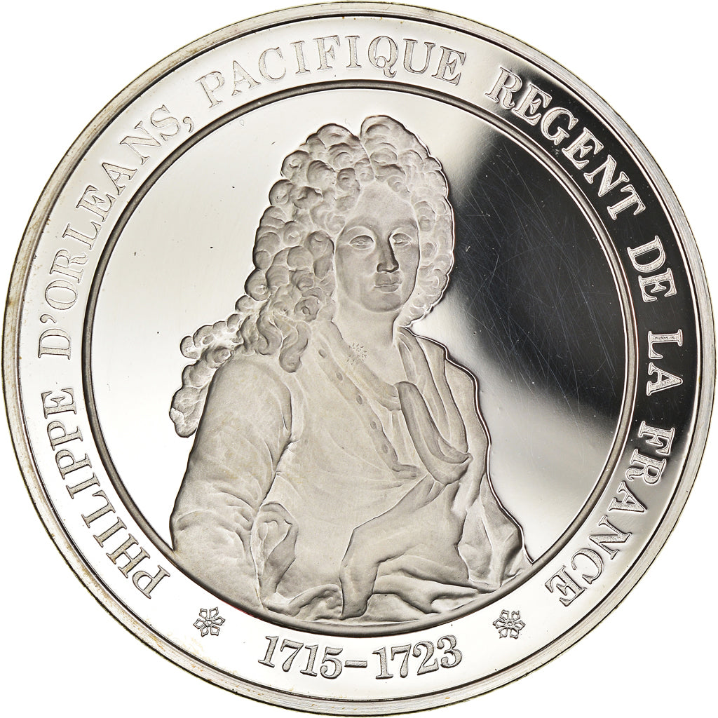Francia, medalla, French Fifth Republic, Philippe d'Orléans, pacifique régent