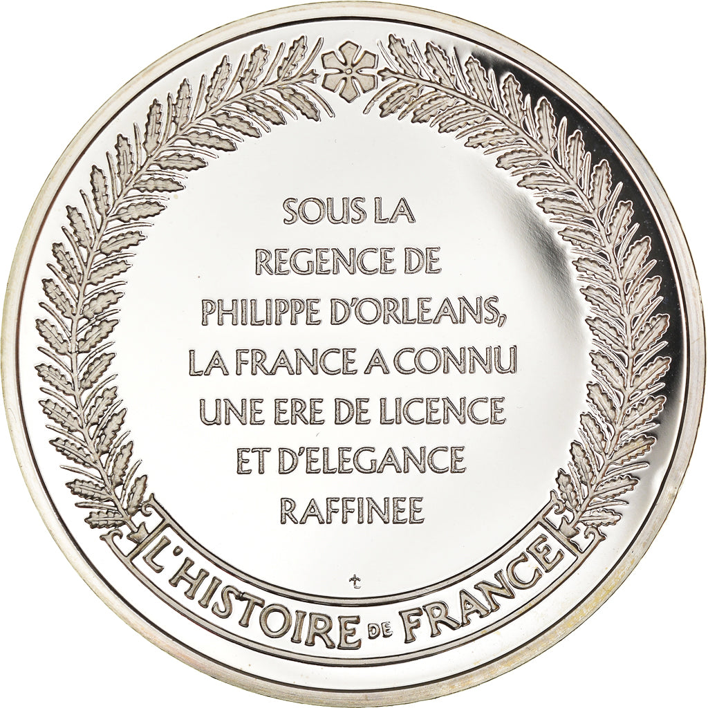 Francia, medalla, French Fifth Republic, Philippe d'Orléans, pacifique régent