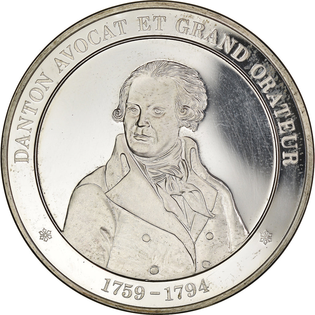Frankrijk, Medaille, French Fifth Republic, Danton avocat et grand orateur