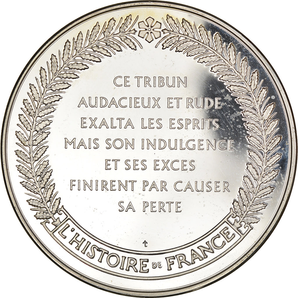 Frankrijk, Medaille, French Fifth Republic, Danton avocat et grand orateur