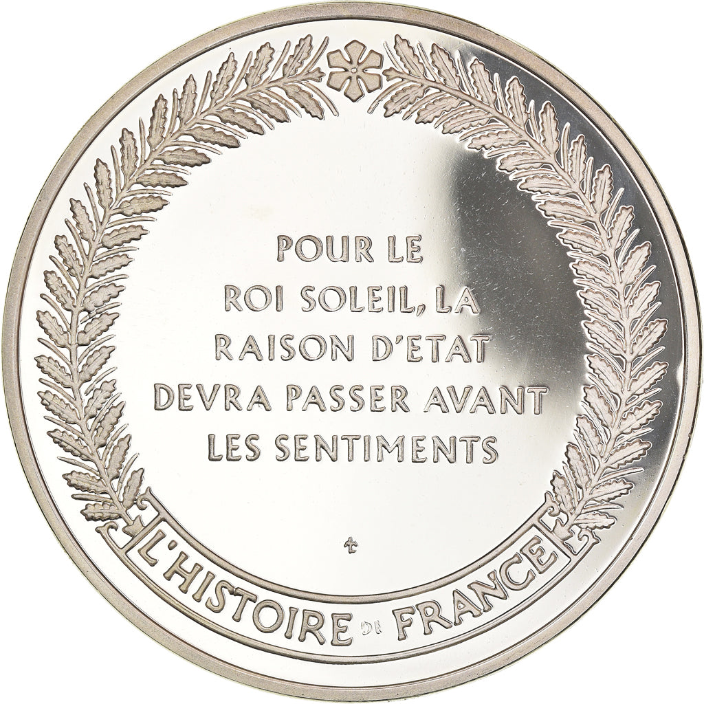Francia, medalla, Louis XIV, Le plus Brillant des Monarques de France, FDC