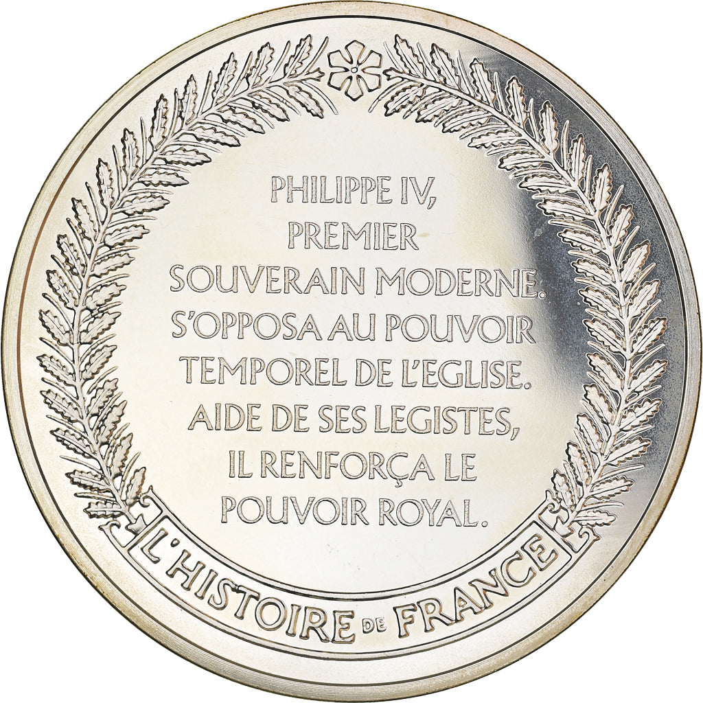 France, Médaille, French Fifth Republic, Philippe le bel fortifie le pouvoir