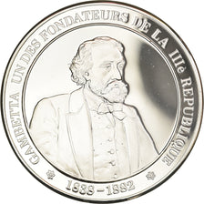 Frankreich, Medaille, French Fifth Republic, Gambetta un des fondateurs de la