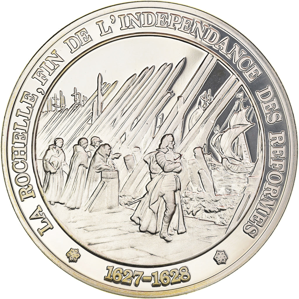 France, Medal, French Fifth Republic, La Rochelle fin de l'indépendance des
