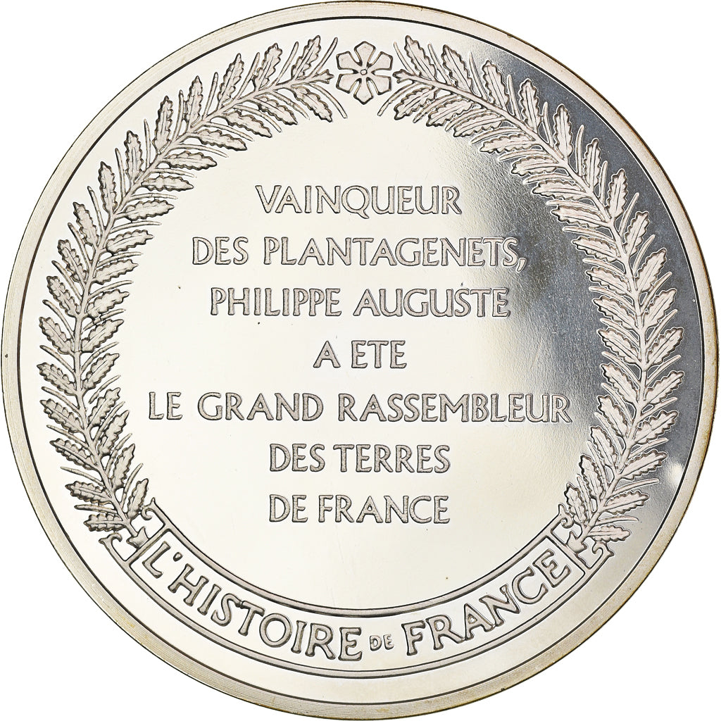 Frankreich, Medaille, French Fifth Republic, Philippe Auguste rassembleur de la